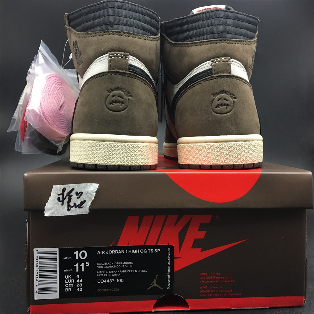 Travis Scott x Air Jordan 1 Retro High OG Mocha