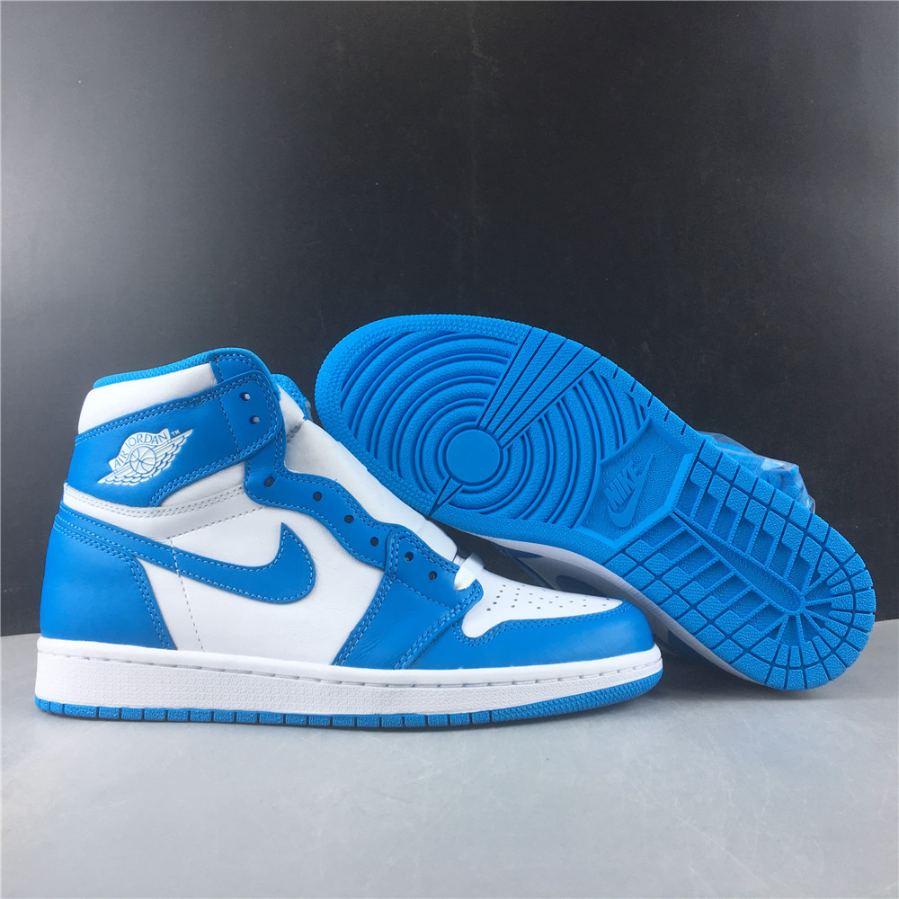 Air Jordan 1 Retro High OG ??UNC?? 555088-117
