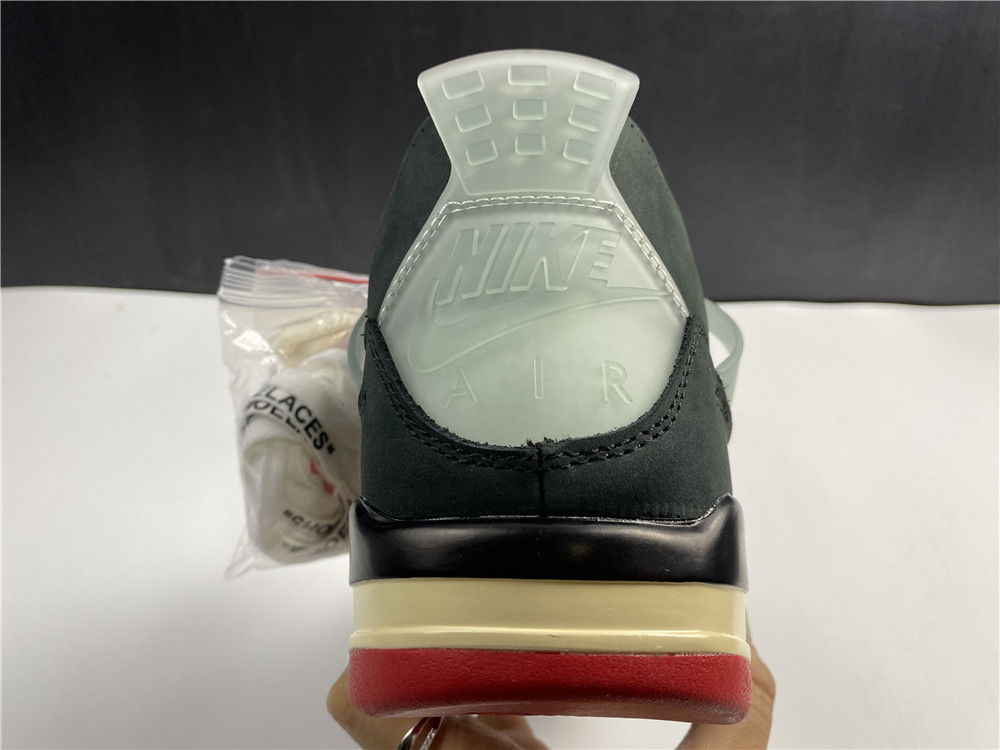 OFF-WHITE x Air Jordan 4 Bred