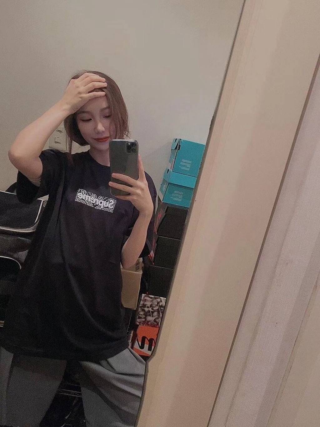 Svp*me 19FW Bandana Box Logo Tee?