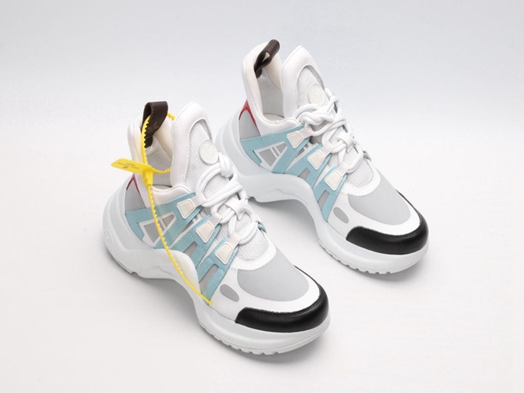 L*V Archlight Sneaker White Blue