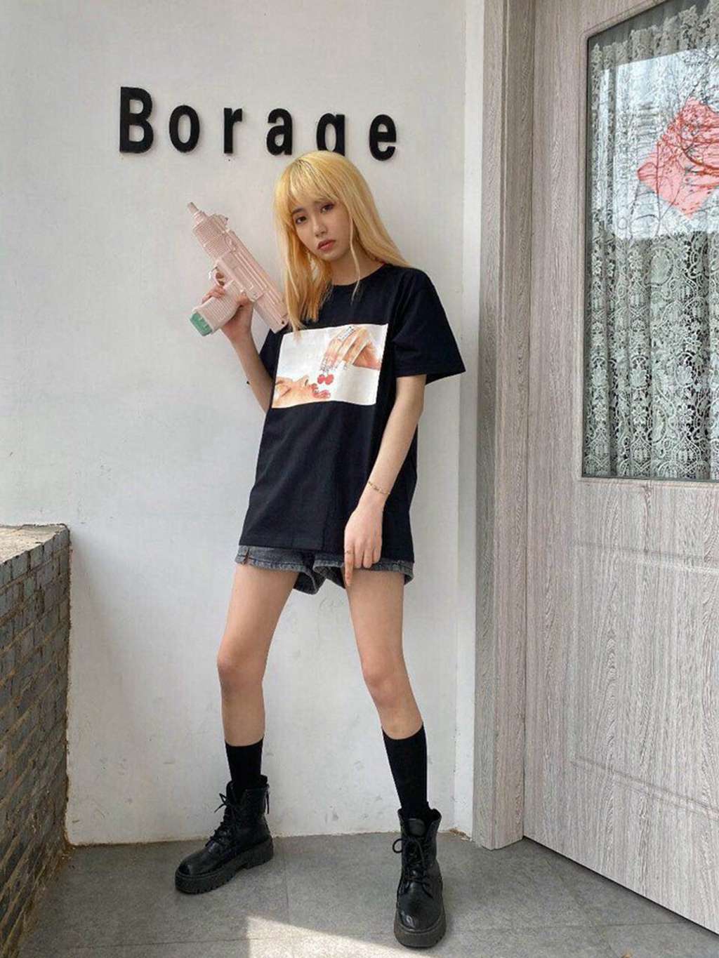 Svp*me 21ss Cherry short sleeve