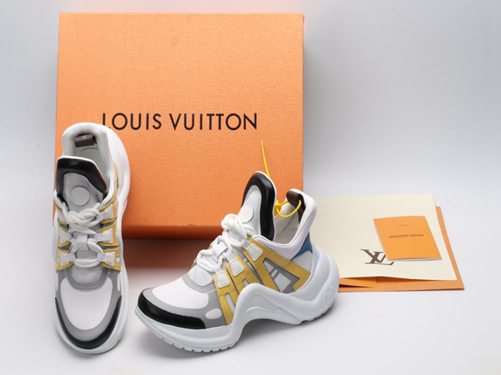 L*V Archlight Sneaker Yellow