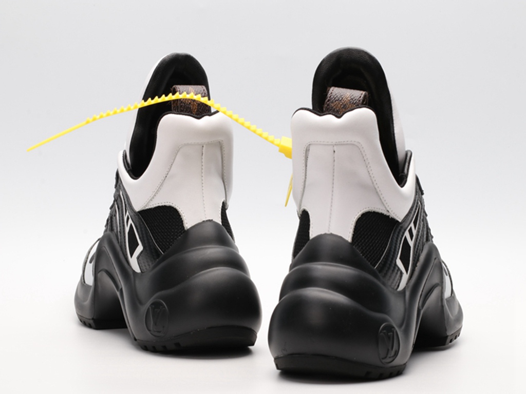 L*V Archlight Sneaker White Black