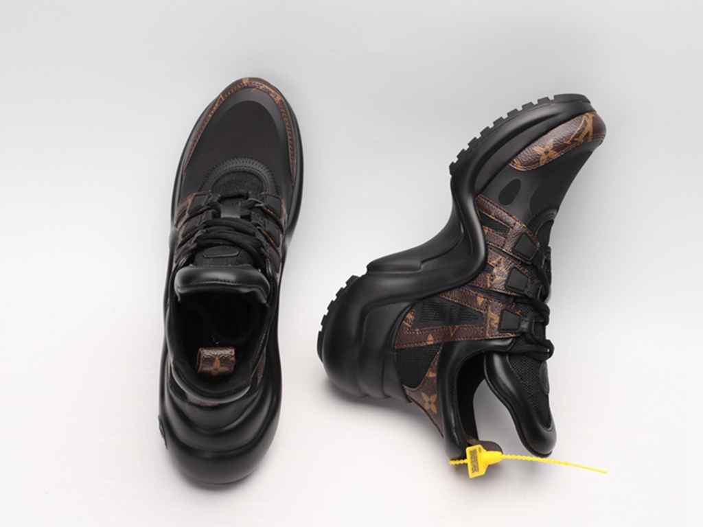 L*V Archlight Sneaker Black With L*V