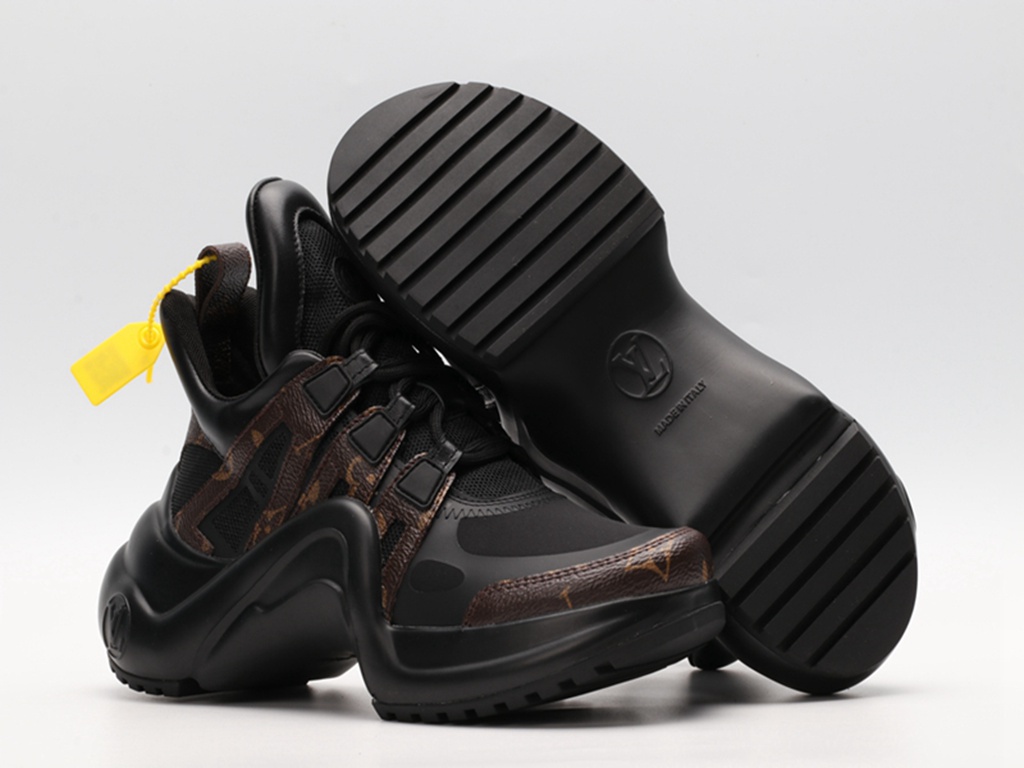 L*V Archlight Sneaker Black With L*V