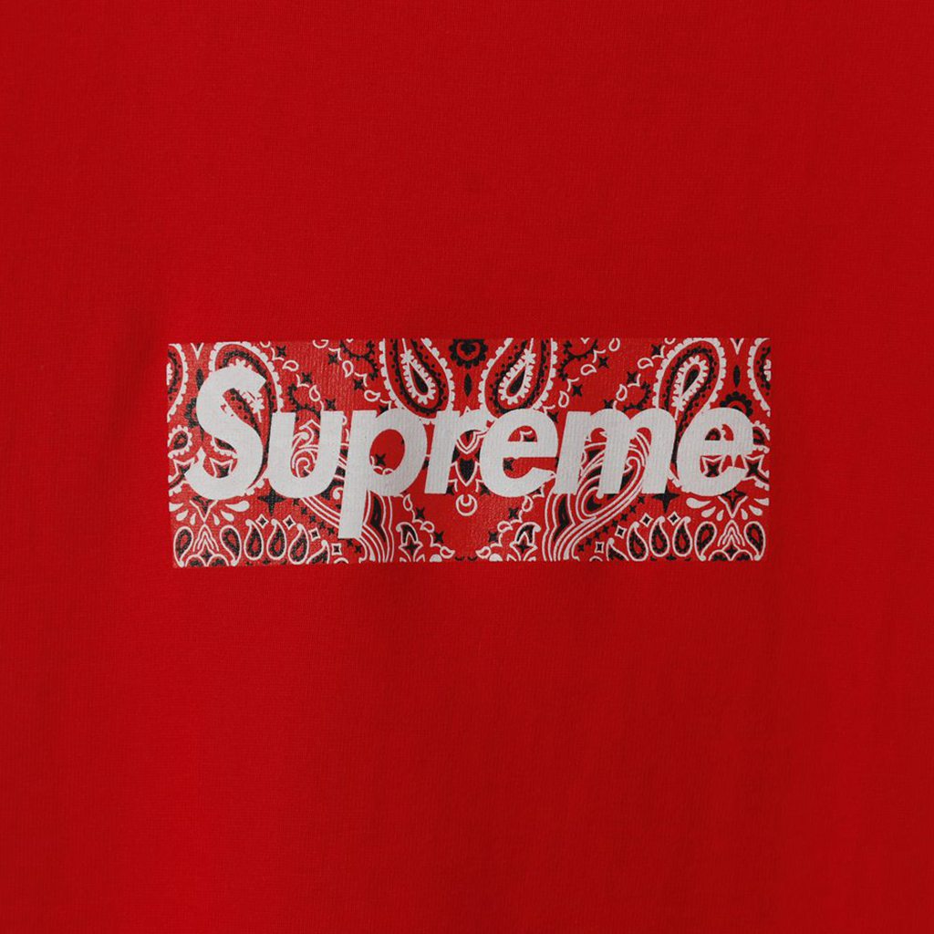 Svp*me 19FW Bandana Box Logo Tee