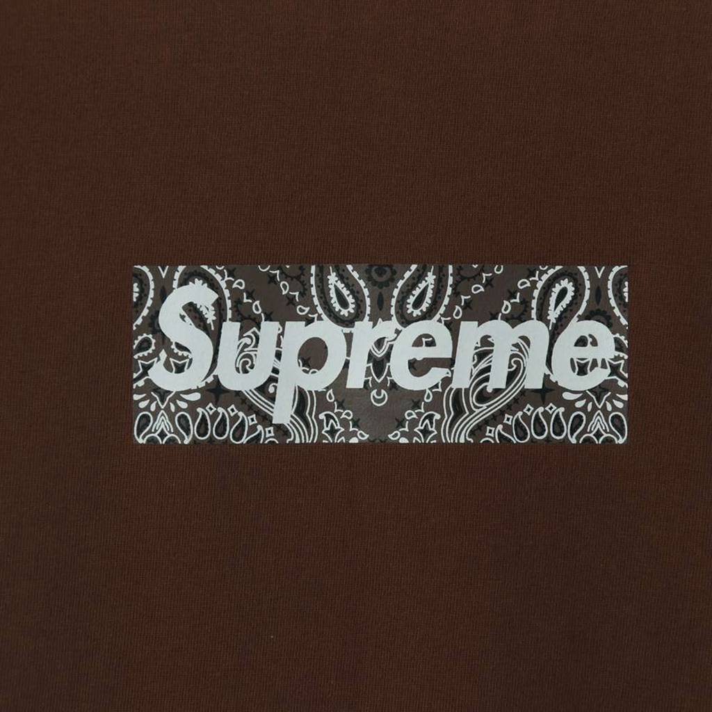 Svp*me 19FW Bandana Box Logo Tee