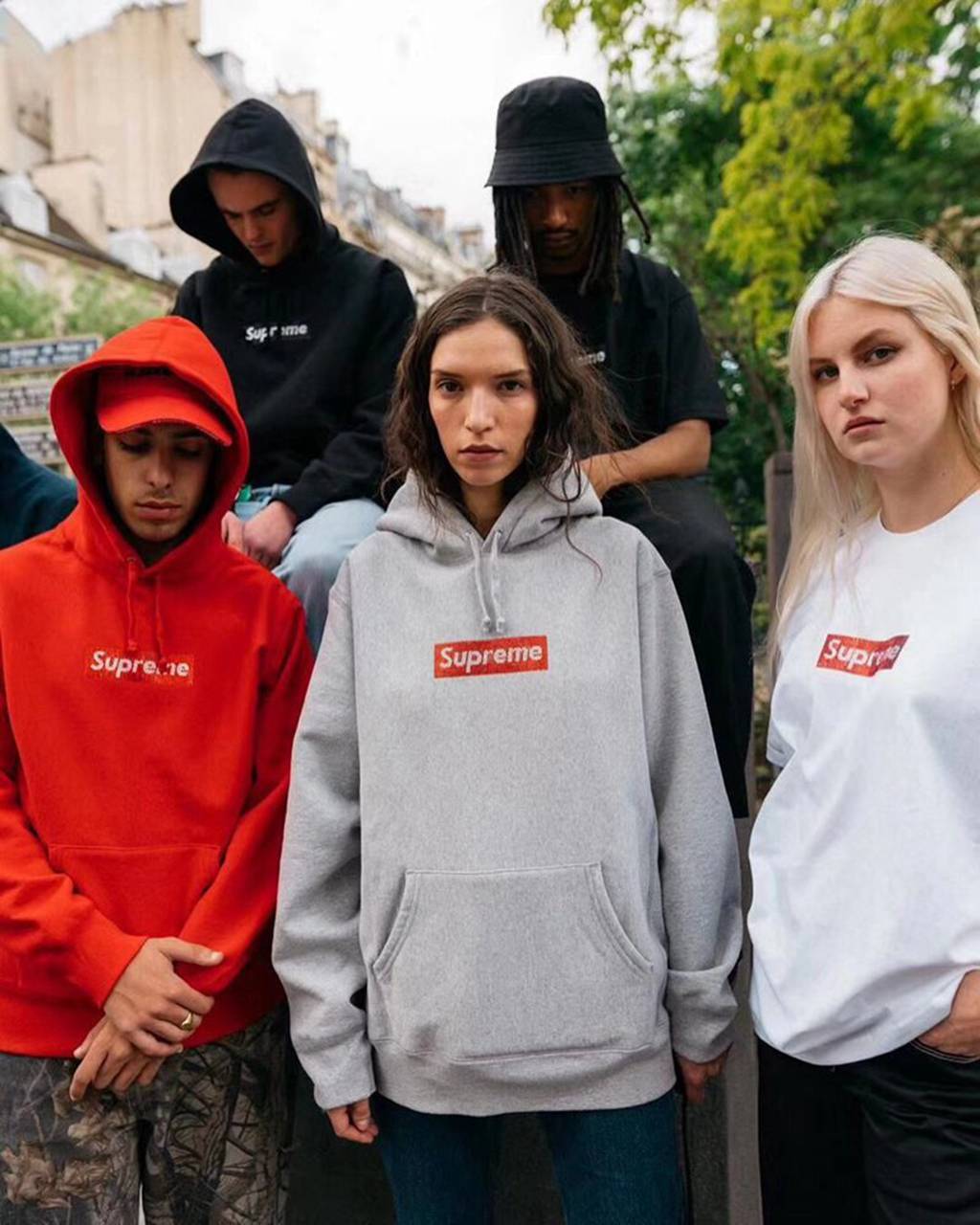 Svp*me X Swarovski  Hoodie