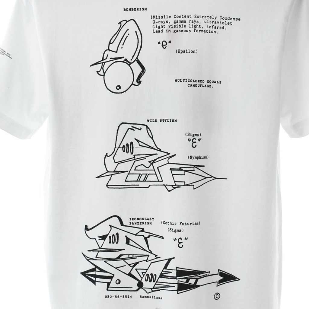 Svp*me 20SS Rammellzee Tag Tee