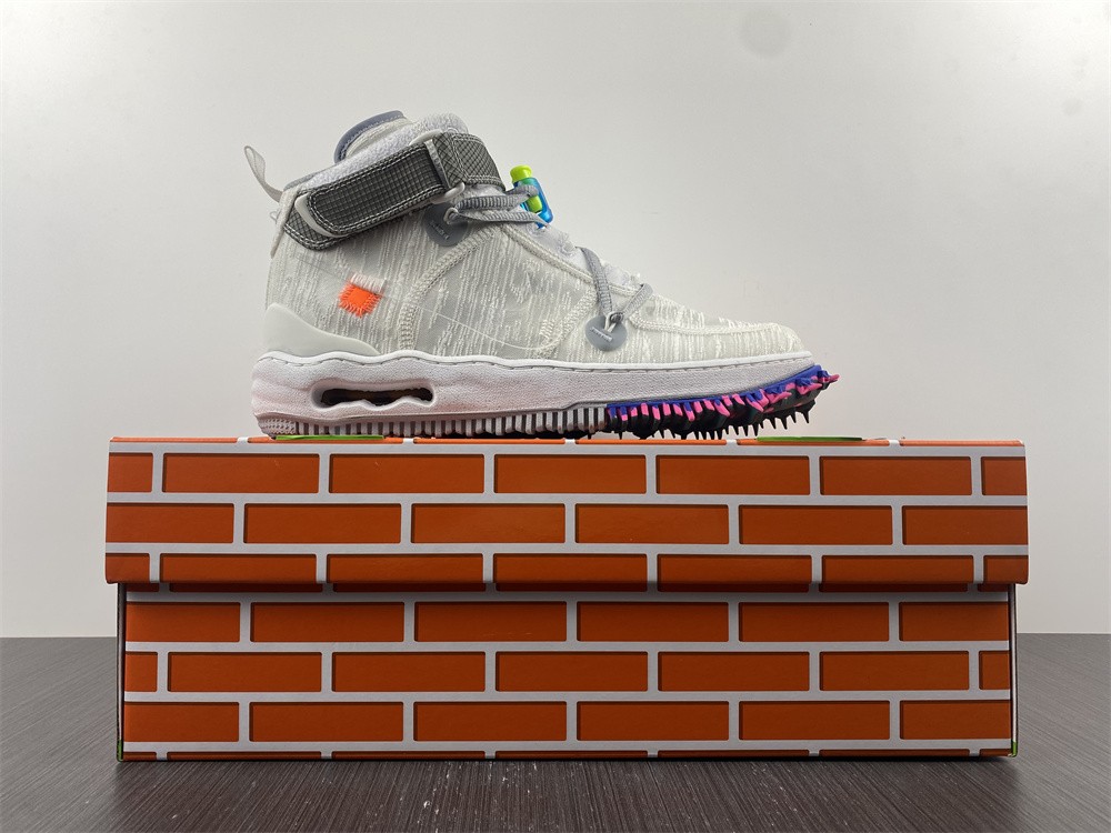 OFF-WHITE x Nike Air Force 1 Mid White DO6290-001