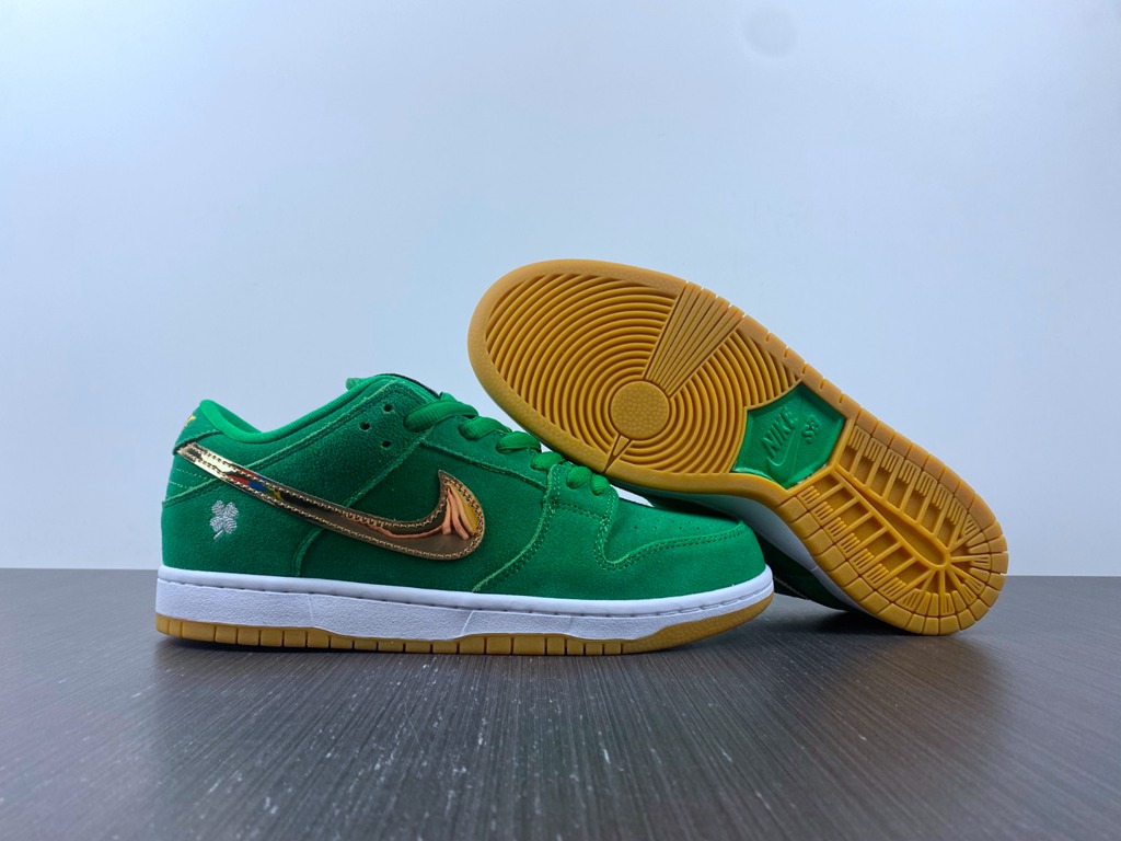 Nike SB Dunk Low  St  Lucky Green  BQ6817 303