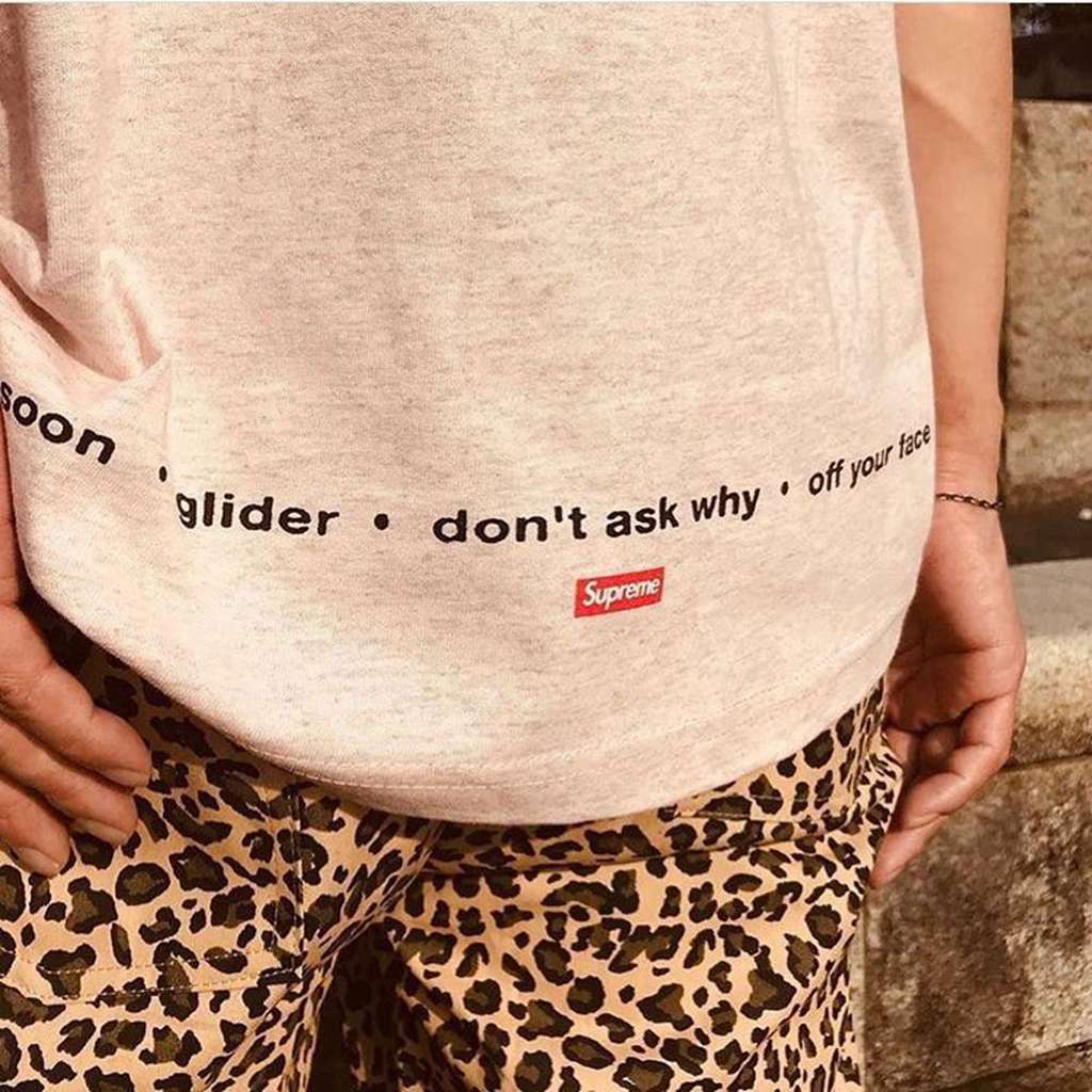 Svp*me 20SS My Bloody Valentine Glider Tee