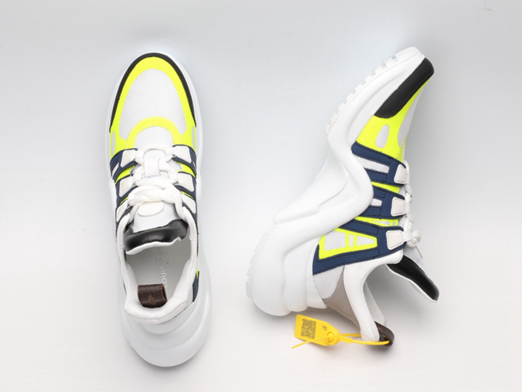 L*V Archlight Sneaker Yellow Black
