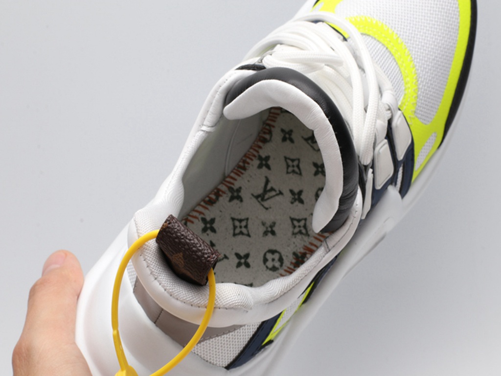 L*V Archlight Sneaker Yellow Black