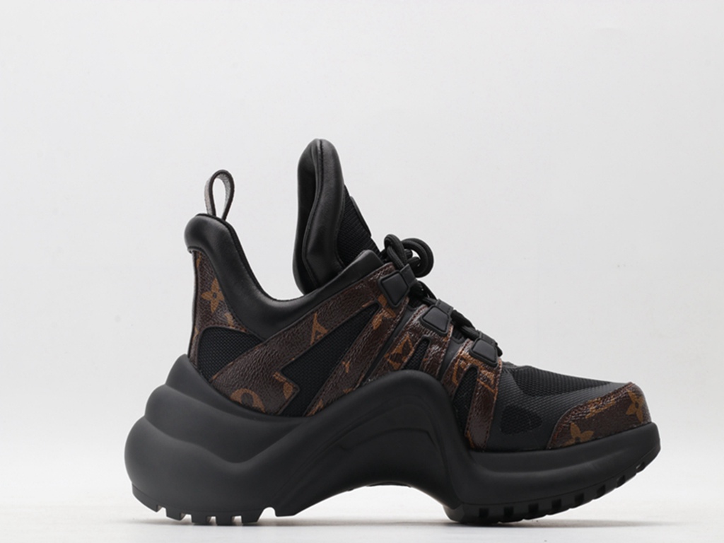 L*V Archlight Sneaker Fabric Black With L*V