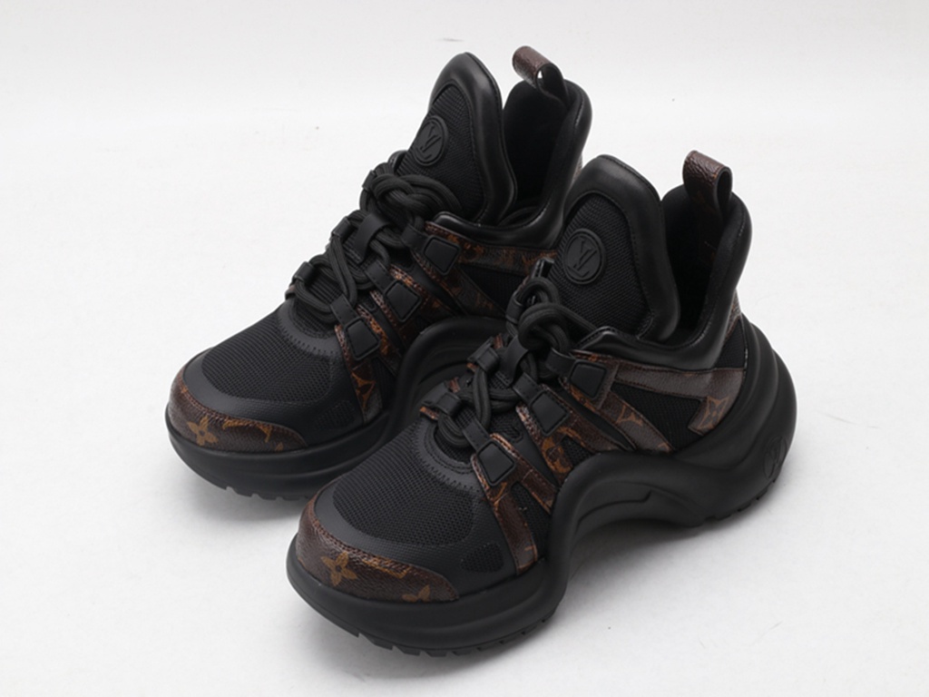 L*V Archlight Sneaker Fabric Black With L*V