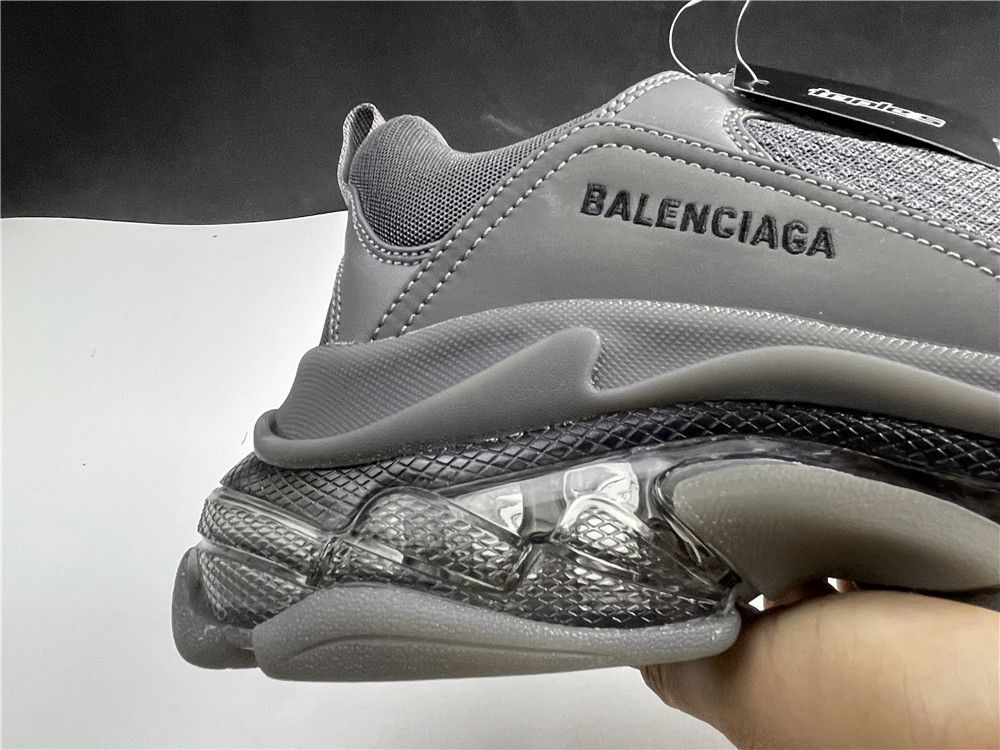 Designer Sneakers BLG Wmns Triple S Trainer Grey