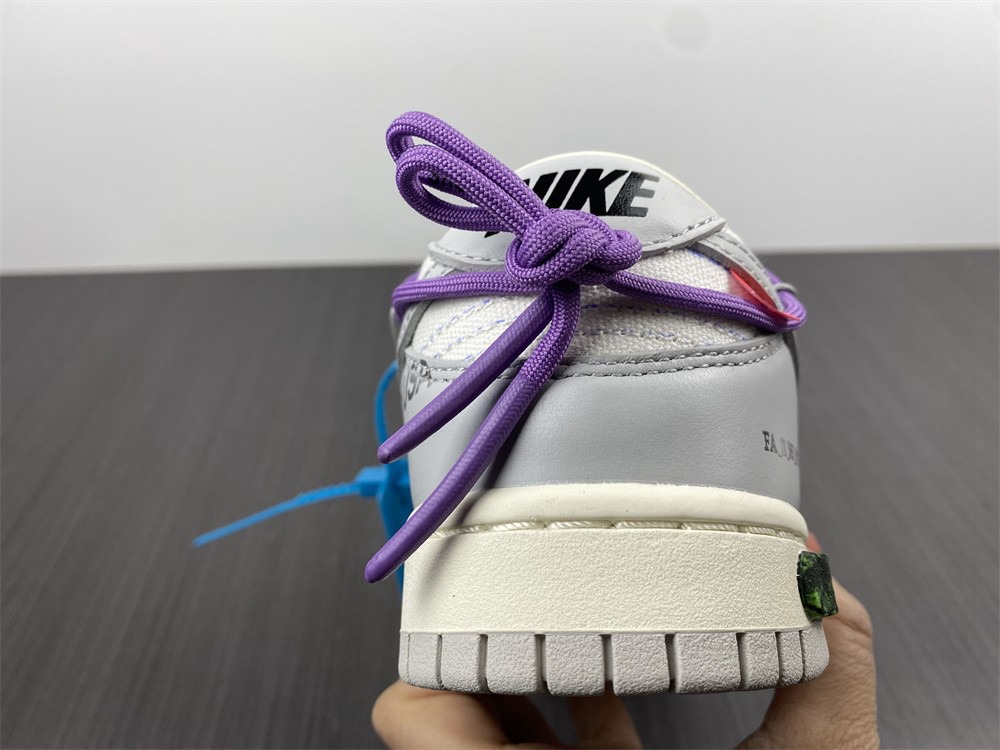 Off-White x Dunk Low Lot 47 of 50 1602-125