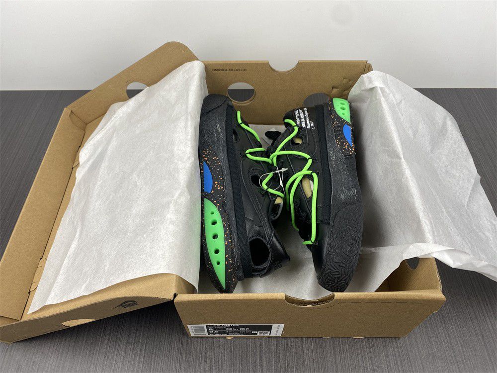 Nike Blazer Low x Off-White Black / Green DH7863-001