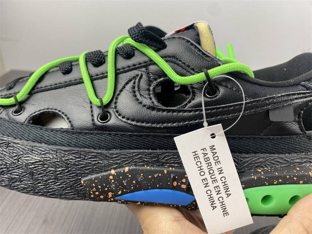 Nike Blazer Low x Off-White Black / Green DH7863-001