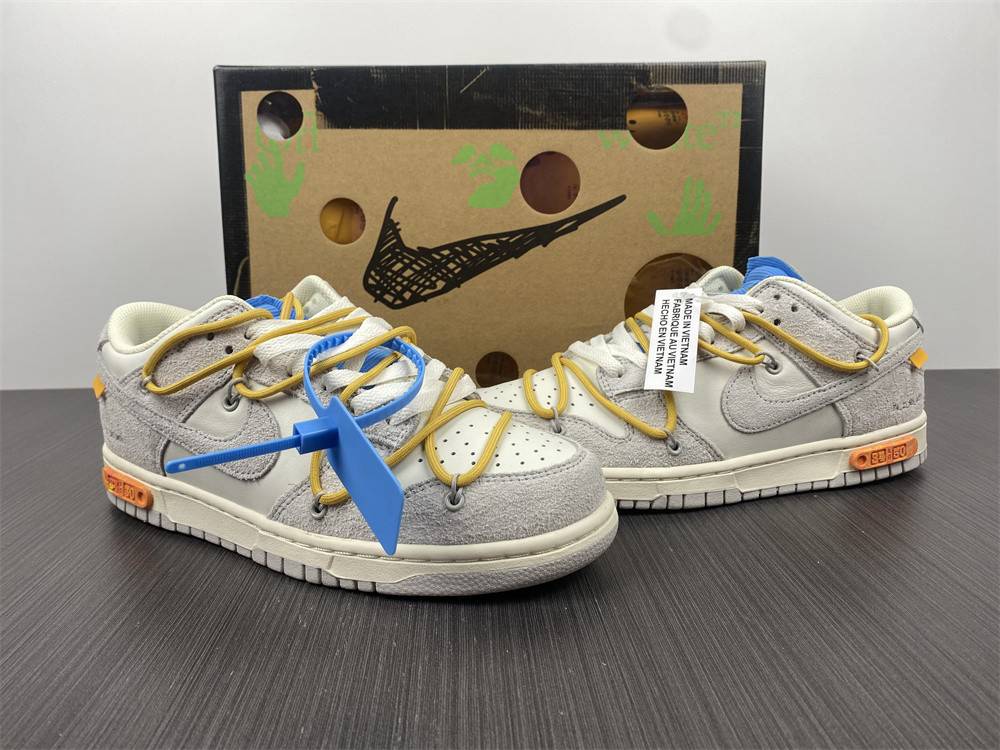 Off-White x Nk Dunk Low The 50 DJ0950-102