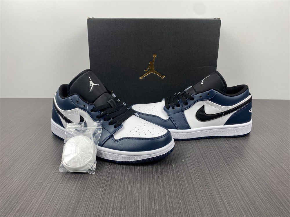Air Jordan 1 Low "Dark Teal" 553558-411