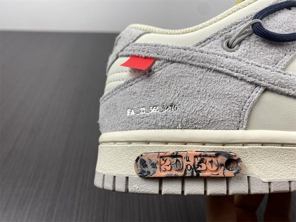 Off-White x Nk Dunk Low NO.20-of50 DJ0950-115