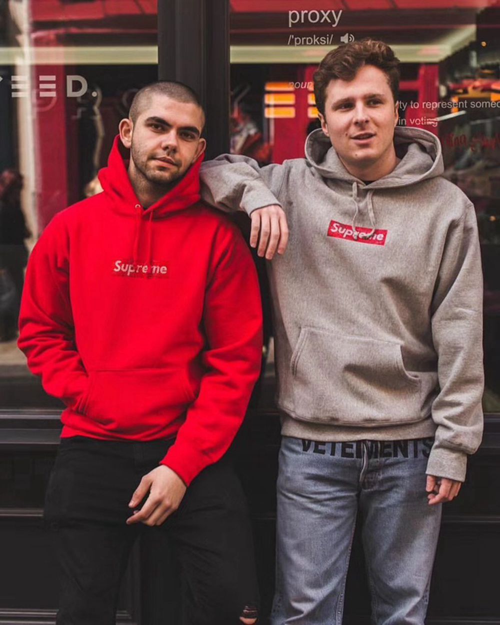 Svp*me X Swarovski  Hoodie