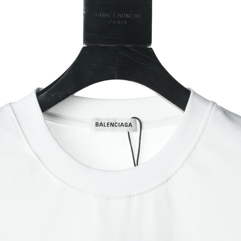 Ba1en*iaga 1961s retro vintage high-definition portrait print short sleeve