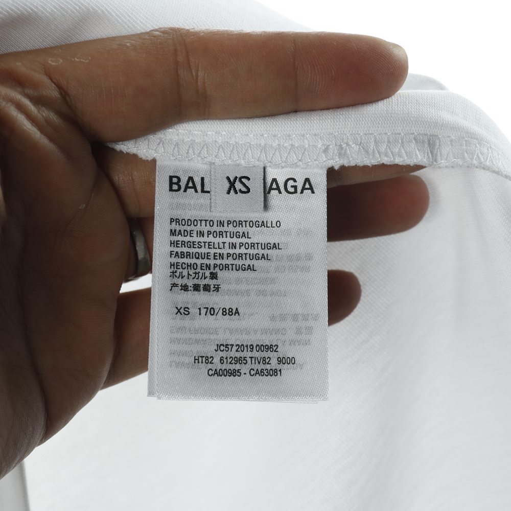 Ba1en*iaga 1960s retro vintage high-definition portrait print short sleeve