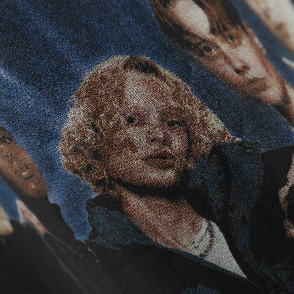 Ba1en*iaga BLCG 20ss rock band print short sleeve