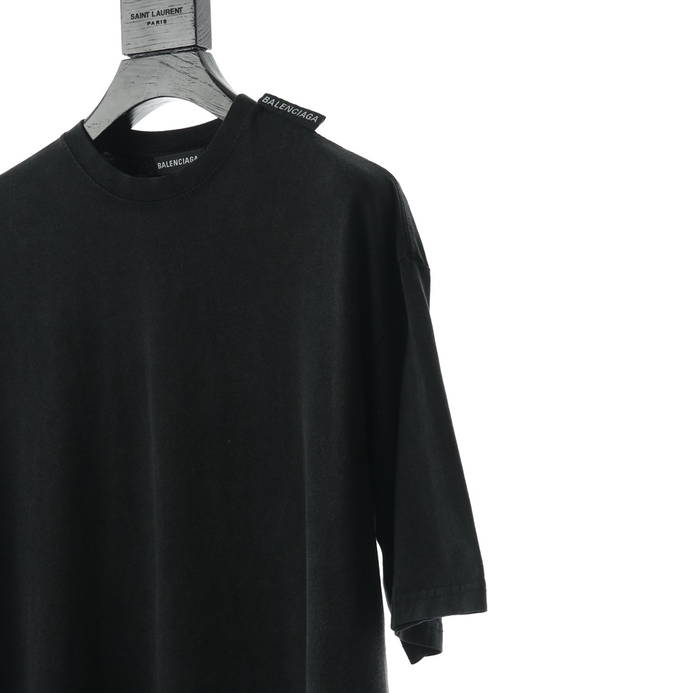 Ba1en*iaga BLCG 2020ss shoulder label wash short sleeve