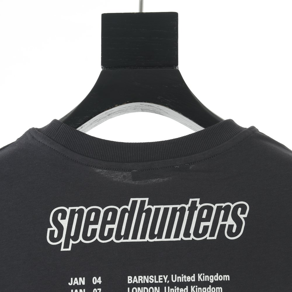 Ba1en*iaga 20FW 24 hours news short sleeve T-shirt