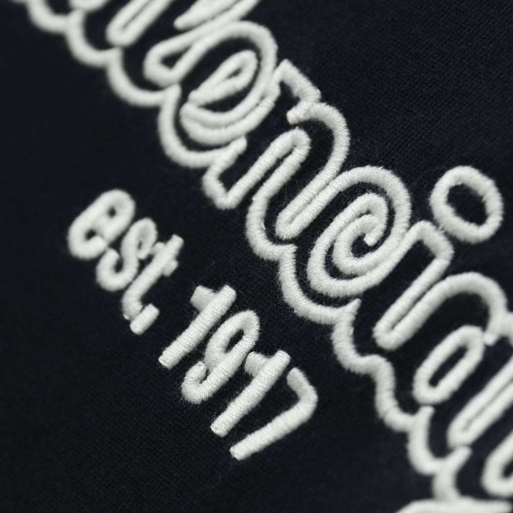 Ba1en*iaga BLCG 20ss short-sleeved T-shirt with logo on chest (envelope packaging