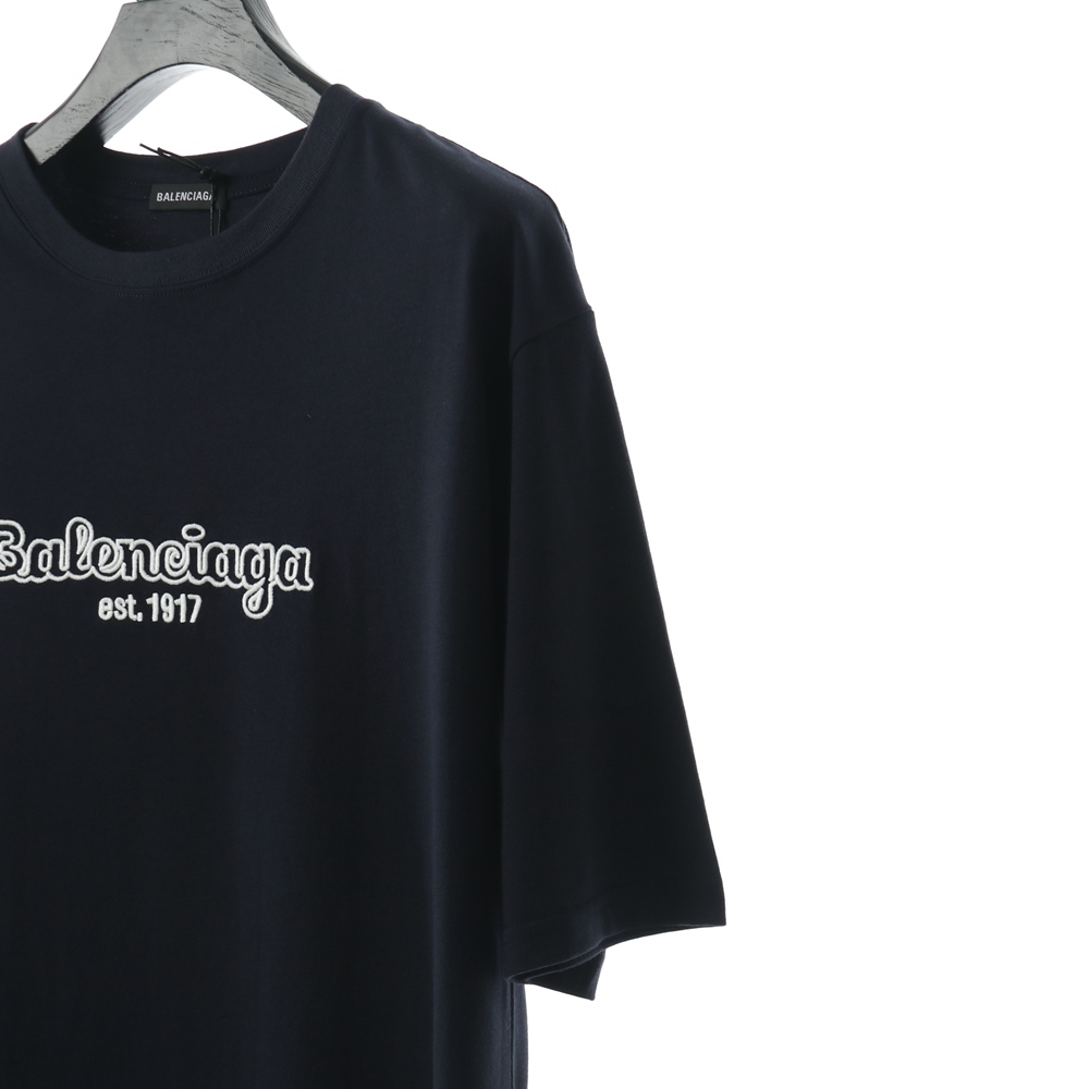 Ba1en*iaga BLCG 20ss short-sleeved T-shirt with logo on chest (envelope packaging