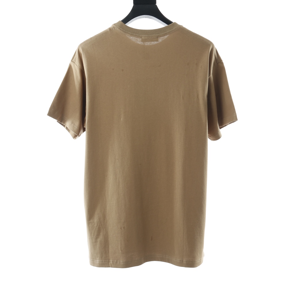 Ba1en*iaga BLCG 20SS small logo wheat short sleeve T-shirt