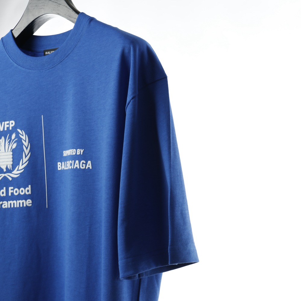 Ba1en*iaga BLCG 20ss short sleeve T-shirt with letters on chest