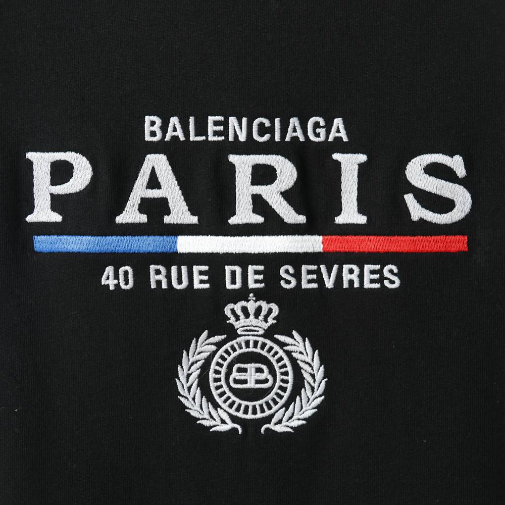 Ba1en*iaga BLCG 20ss hand-painted logo logo printing short sleeve