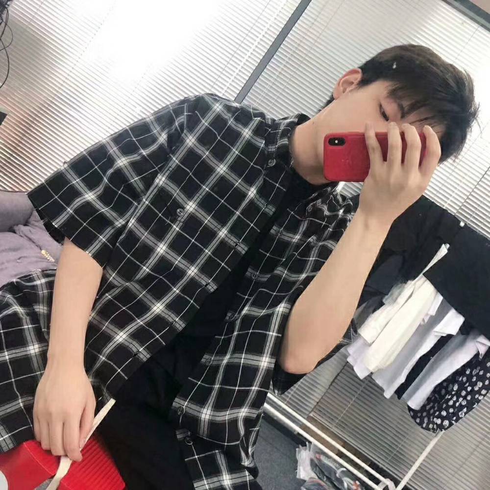 Ba1en*iaga BLCG 19ss plaid shirt
