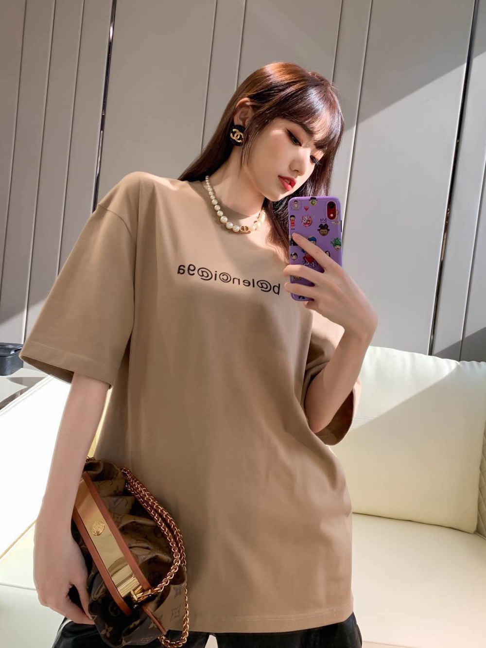 Ba1en*iaga BLCG 2020ss envelope short sleeve