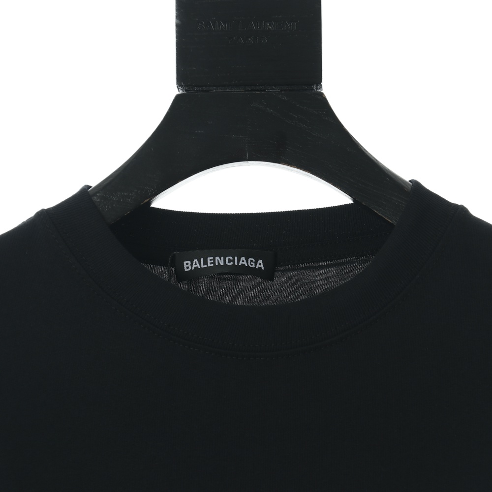 Ba1en*iaga BLCG 21FW Letter R logo printed short sleeve