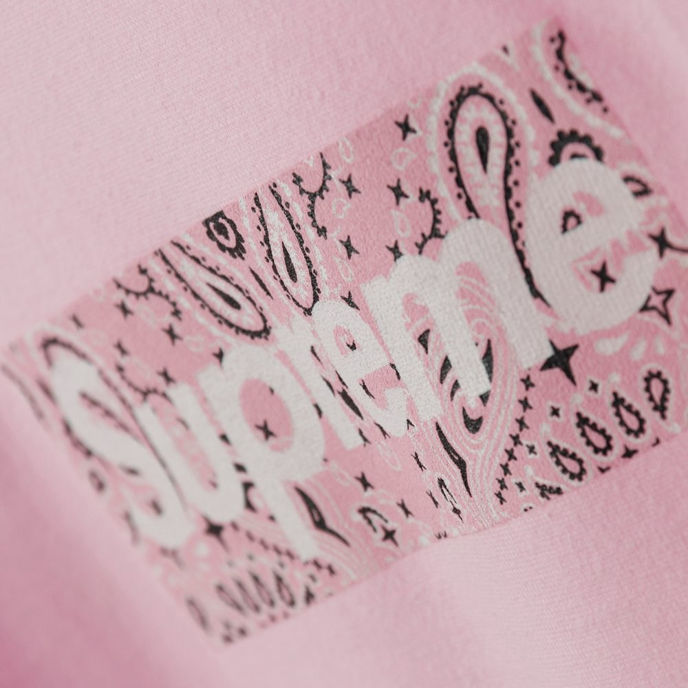 Svp*me 19FW Bandana Box Logo Tee