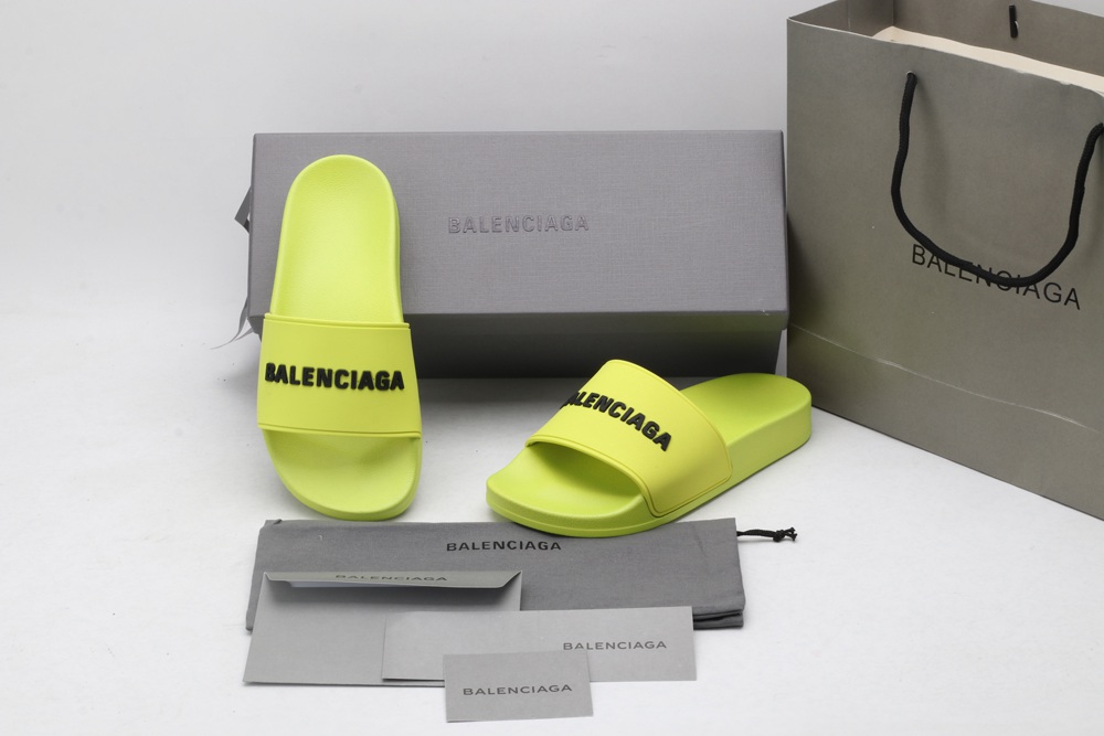 BLG Rubber Slides Yellow