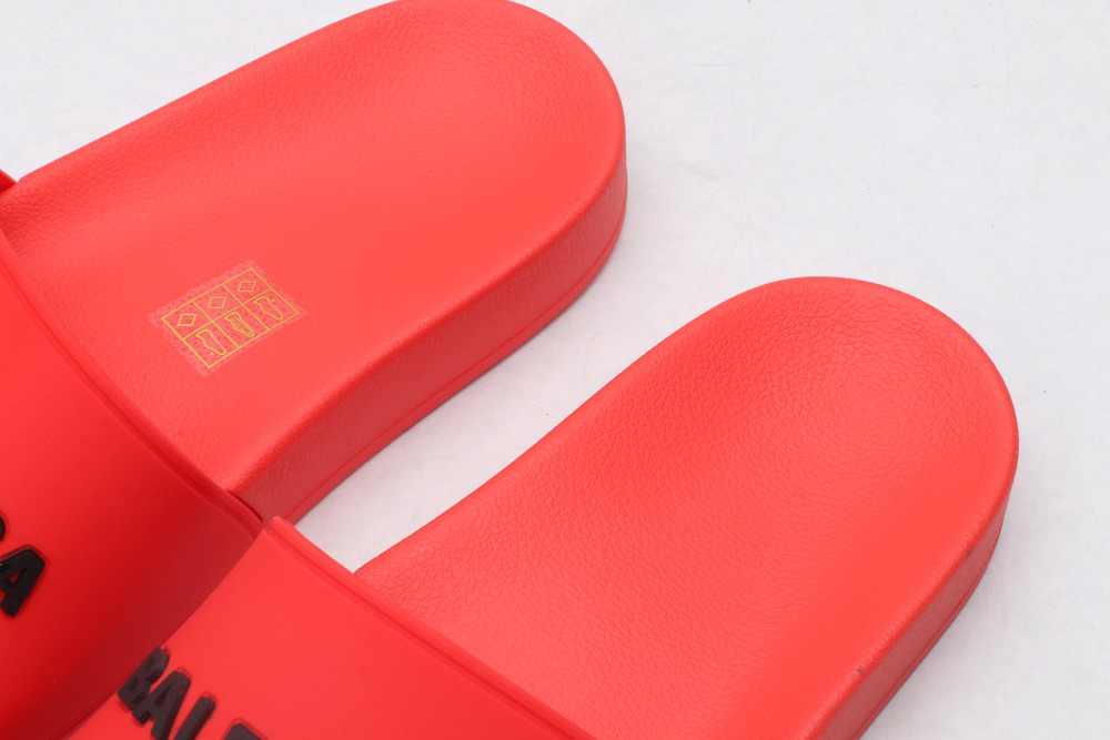 BLG Rubber Slides Red