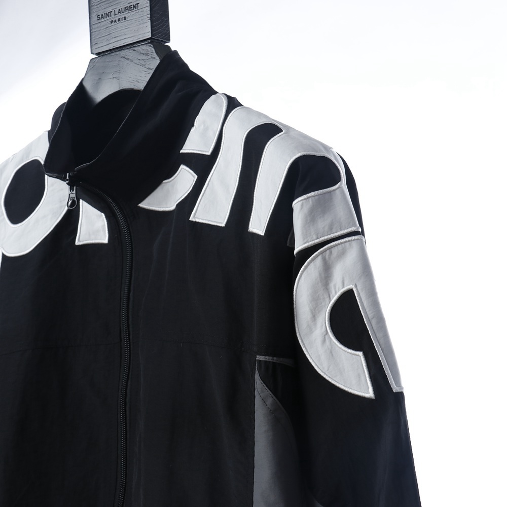 Svp*me 19FW Shoulde LOGO Track Jacket Black