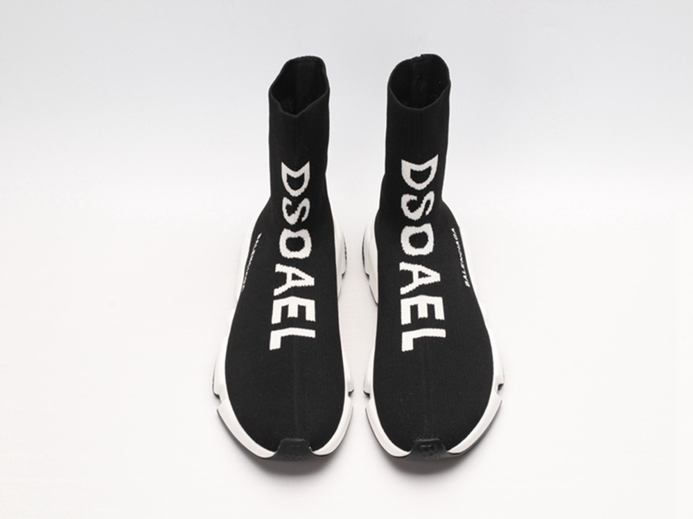 Blenciaga RecyC*Led Speed Trainer Knittted Black