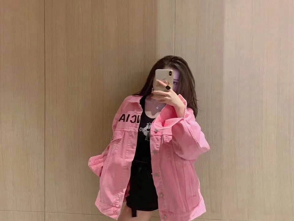 BLCG 20SS Pink Denim Jacket
