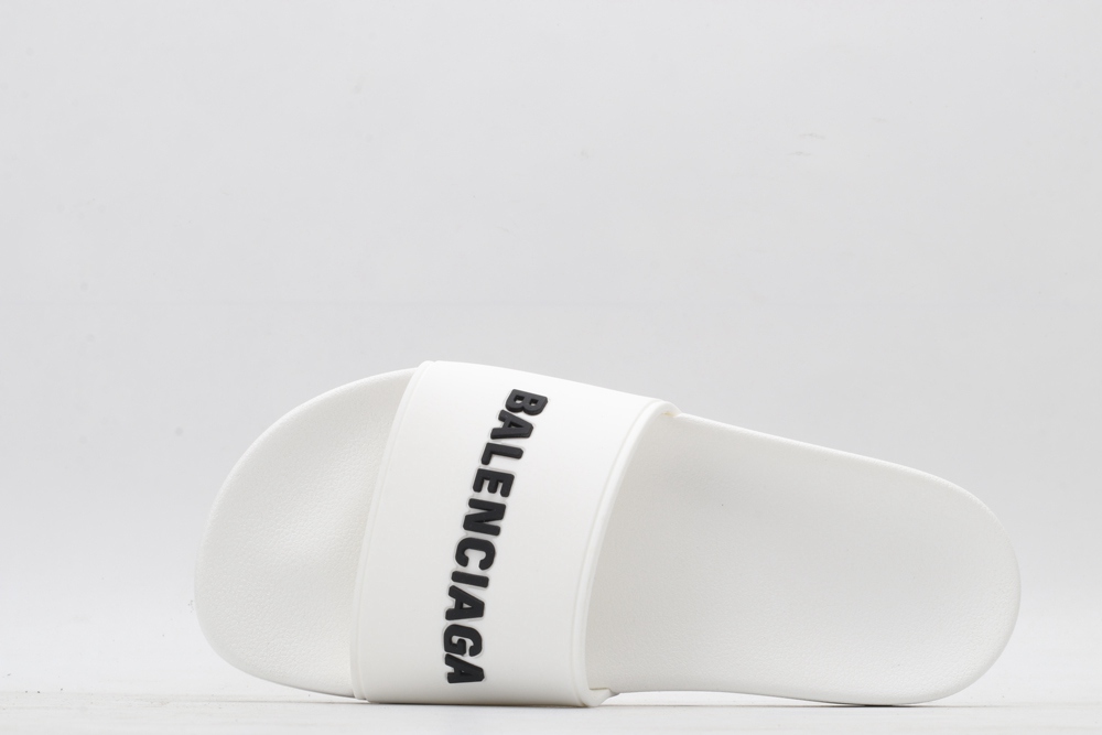 BLG Rubber Slides White