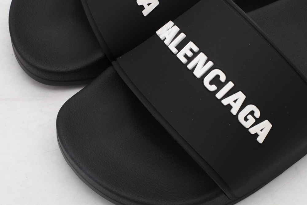 BLG Rubber Slides Black